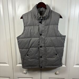 Old Navy Gray Puffer Vest Women S Quilted Insulated Lightweight Layering